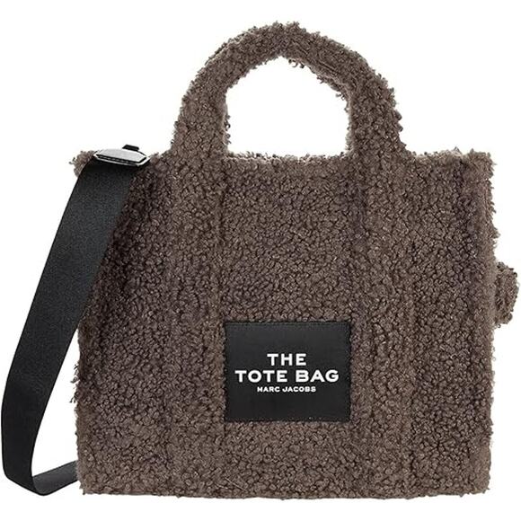 Marc Jacobs Women's The Teddy Small Tote Grey New Sealed Rare - Picture 1 of 12